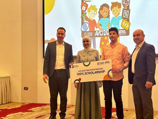 الطفيلة تحصد المركز الثالث من بين 12 دولة في الاولمبياد العربي للذكاء الإصطناعي