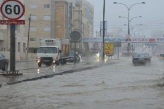 الامانة تعلن طوارئ (متوسطة) مع الحالة الجوية