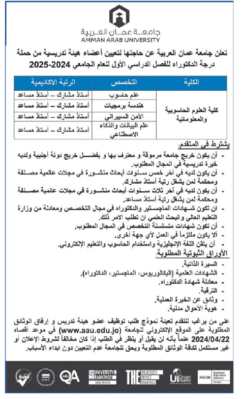مدعوون للمقابلة الشخصية واستكمال إجراءات التعيين - اسماء