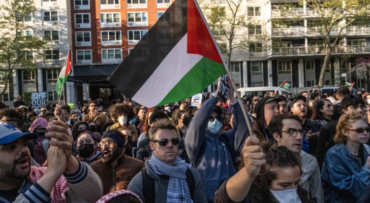 اتساع رقعة الاحتجاجات الطلابية المؤيدة للفلسطينيين في الولايات المتحدة 