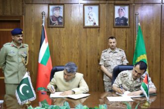 تعزيز التعاون بين كلية الدفاع الوطني الملكية الأردنية وجامعة الدفاع الوطني الباكستانية