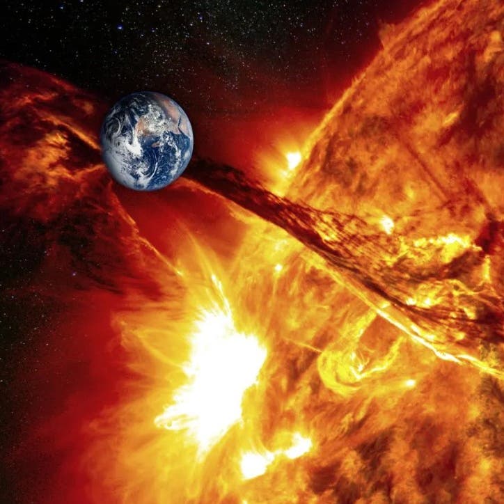 الأرض عَلى مَوعد مَع عاصفة شمسيّة مغناطيسية جديدة
