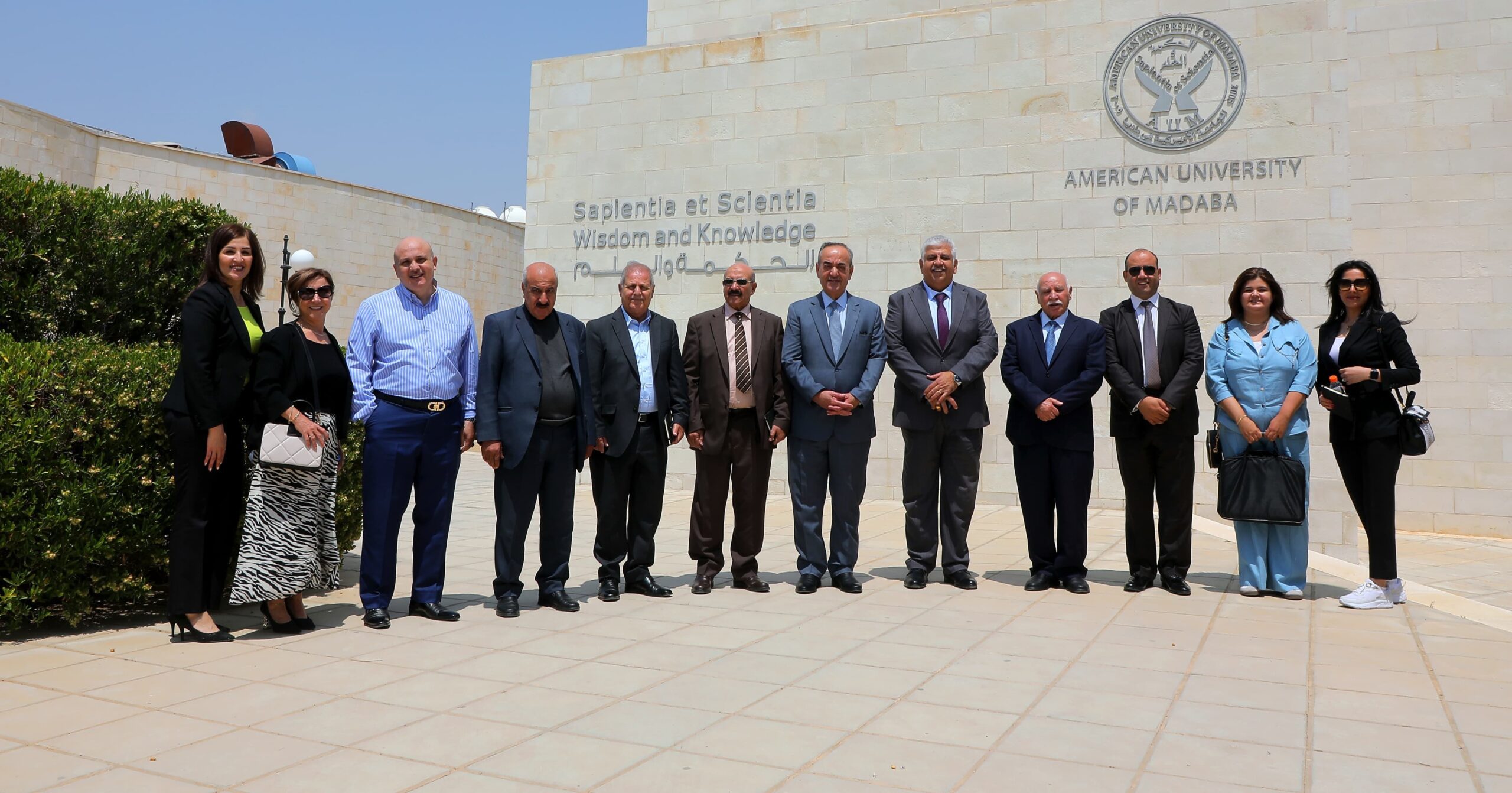 لجنة السياحة والتراث في الأعيان تزور الجامعة الاميركية في مادبا
