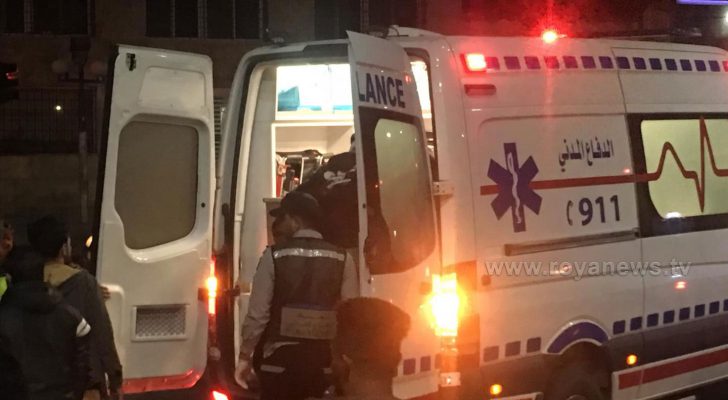 حادث تدهور مركبة في وادي موسى يُسفر عن إصابة أربعة أشخاص