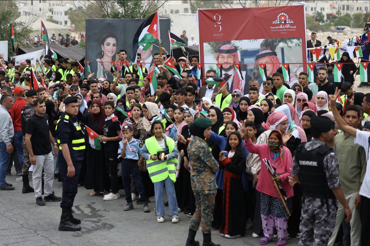توثيق زيارة جلالة الملك عبدالله الثاني وسمو ولي العهد لمحافظة الزرقاء بمناسبة اليوبيل الفضي