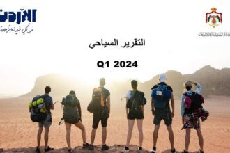 السياحة تنشر التقرير الربعي الأول حول اداء القطاع السياحي