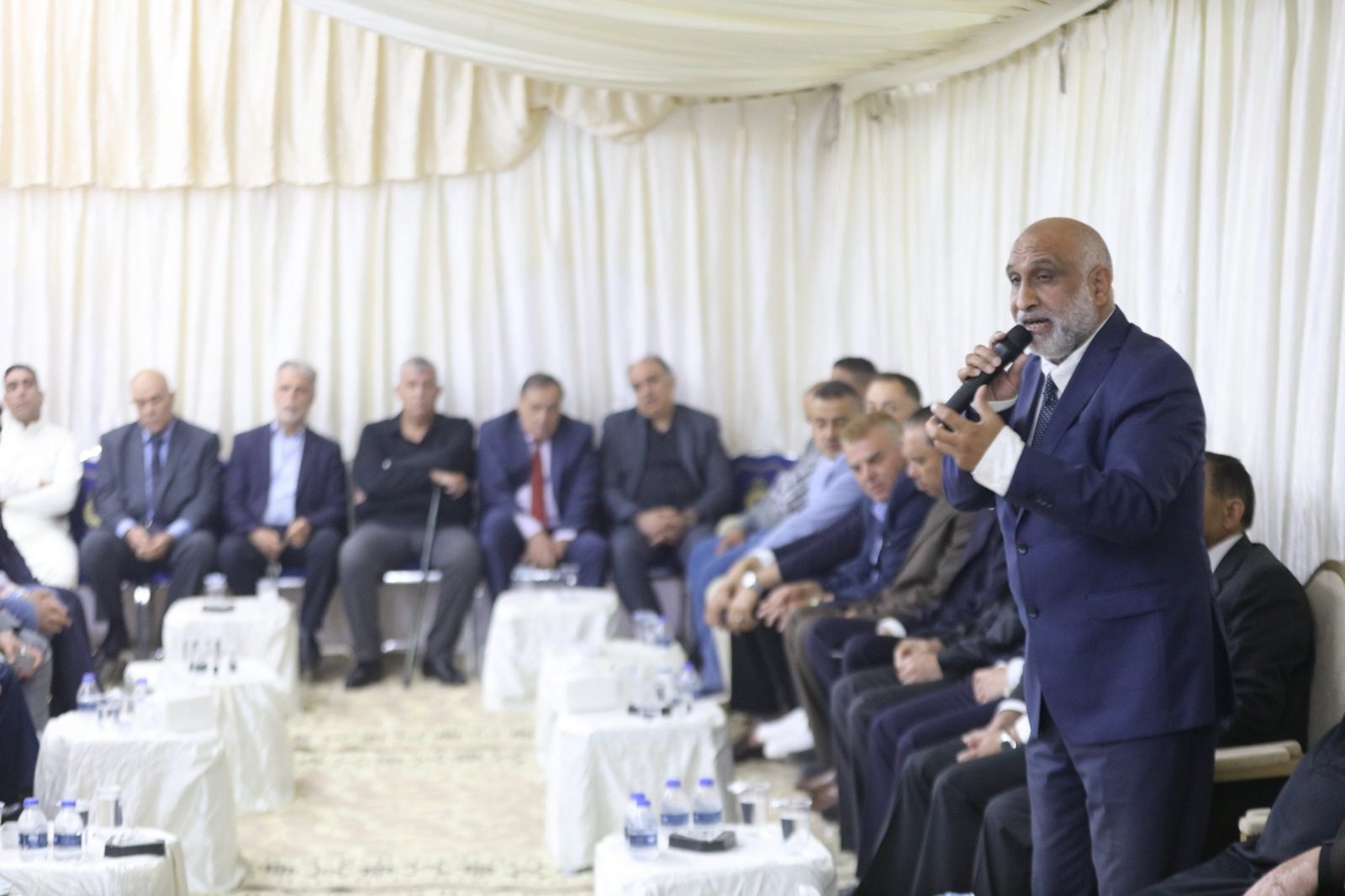 تقدمت جاهة من كبرى مشايخ ال عودة الى مضارب ال فليفل