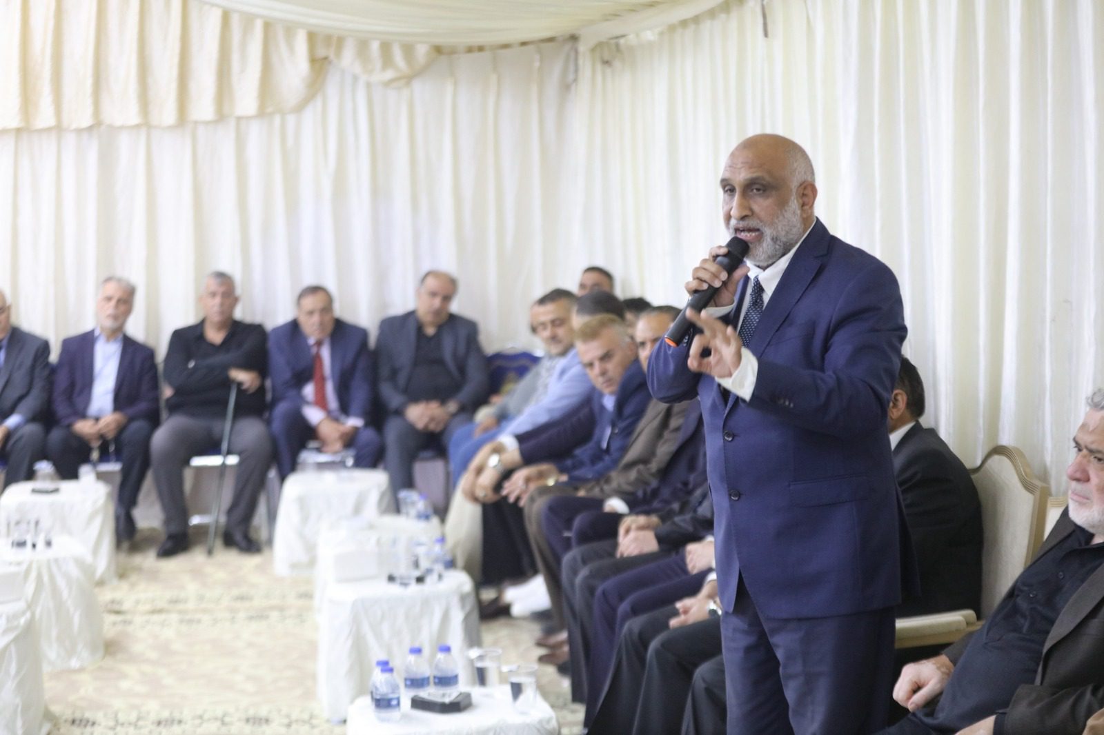 تقدمت جاهة من كبرى مشايخ ال عودة الى مضارب ال فليفل