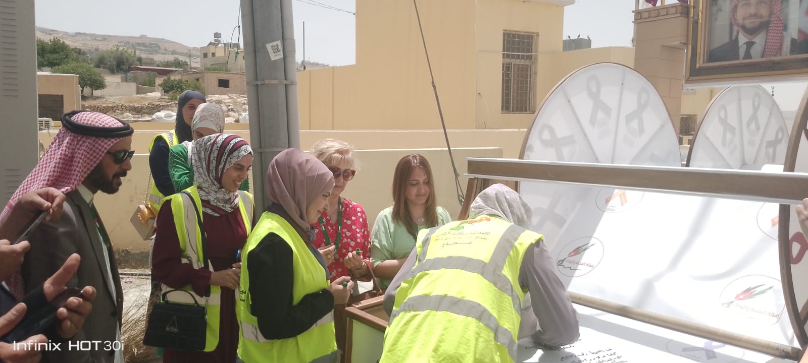 كلنا الاردن : تشارك في اطلاق رسالة «المليون» محبة ووفاء إلى الملك وولي العهد في الطفيلة