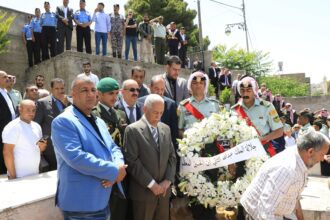 مندوبا عن الملك وولي العهد...العيسوي يشارك في تشييع جثمان نذير رشيد