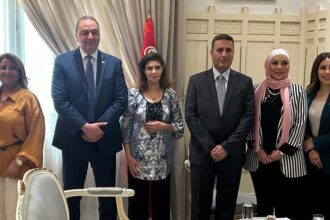 وزيرة التربية التونسية تستقبل السفير الأردني والرئيس التنفيذي لأكاديمية الملكة رانيا لتدريب المعلمين