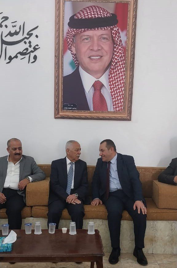 مندوبا عن الملك وولي العهد…العيسوي يعزي آل النعسان وآل القاسم