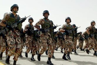 استعراضٍ عسكري مهيب في عهد المملكة الرابعة