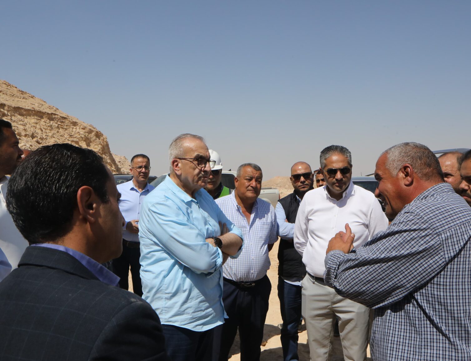 أبو السمن يتفقد مشاريع الكرك