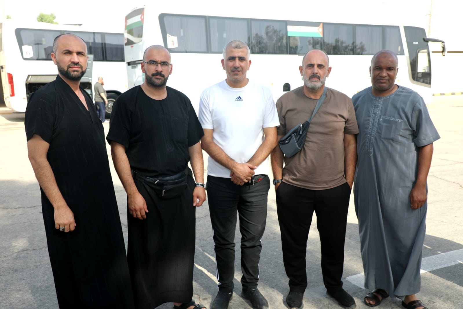 وصول بعثة حج الأمن العام إلى أرض الوطن
