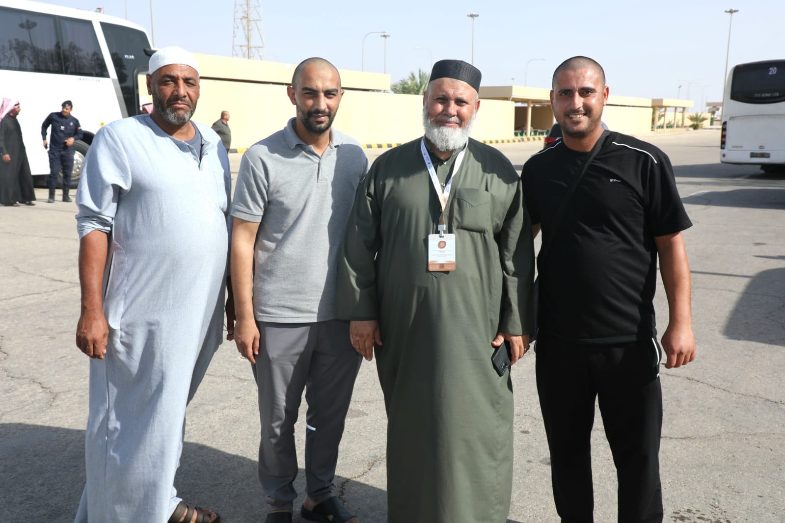 وصول بعثة حج الأمن العام إلى أرض الوطن