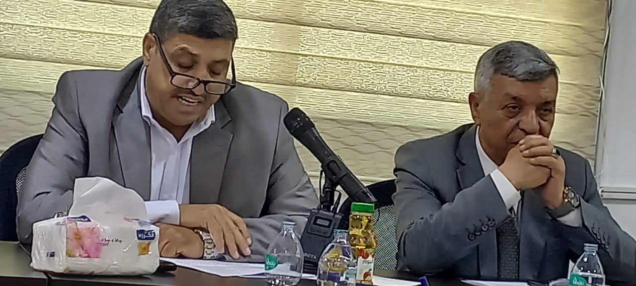 رئيس وأعضاء مجلس محافظة مادبا اللامركزيه يعقدون مؤتمراً صحفياً