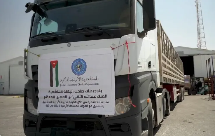 عاجل..70 شاحنة مساعدات تصل إلى شمال قطاع غزة