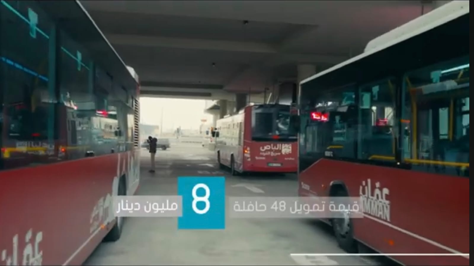 صندوق استثمار أموال الضمان الاجتماعي يقوم بتمويل مشروع حافلات التردد السريع عمّان - الزرقاء(فيديو)