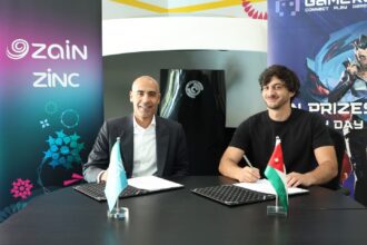 لتعزيز ورفد قطاع الرياضات الإلكترونية الأردني منصّة زين للإبداع تقدّم دعمها لشركة “GamerG” الناشئة