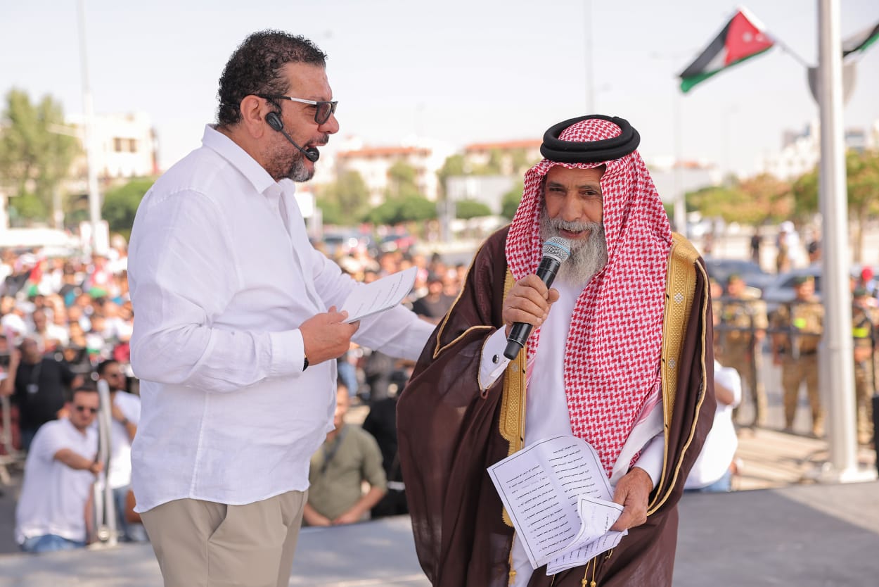 زين تُحَيّي أبا الحُسَيْن بمشاركة آلاف الأردنيين