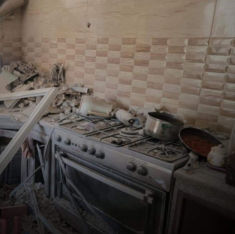 بالفيديو والصور .. إصابة طفلة بانفجار اسطوانة غاز في ماركا
