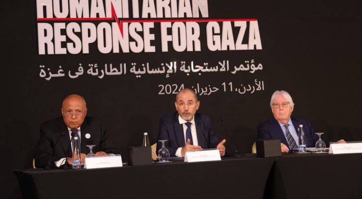 بدء انطلاق أعمال مؤتمر الاستجابة الطارئة الإنسانية لغزة في البحر الميت