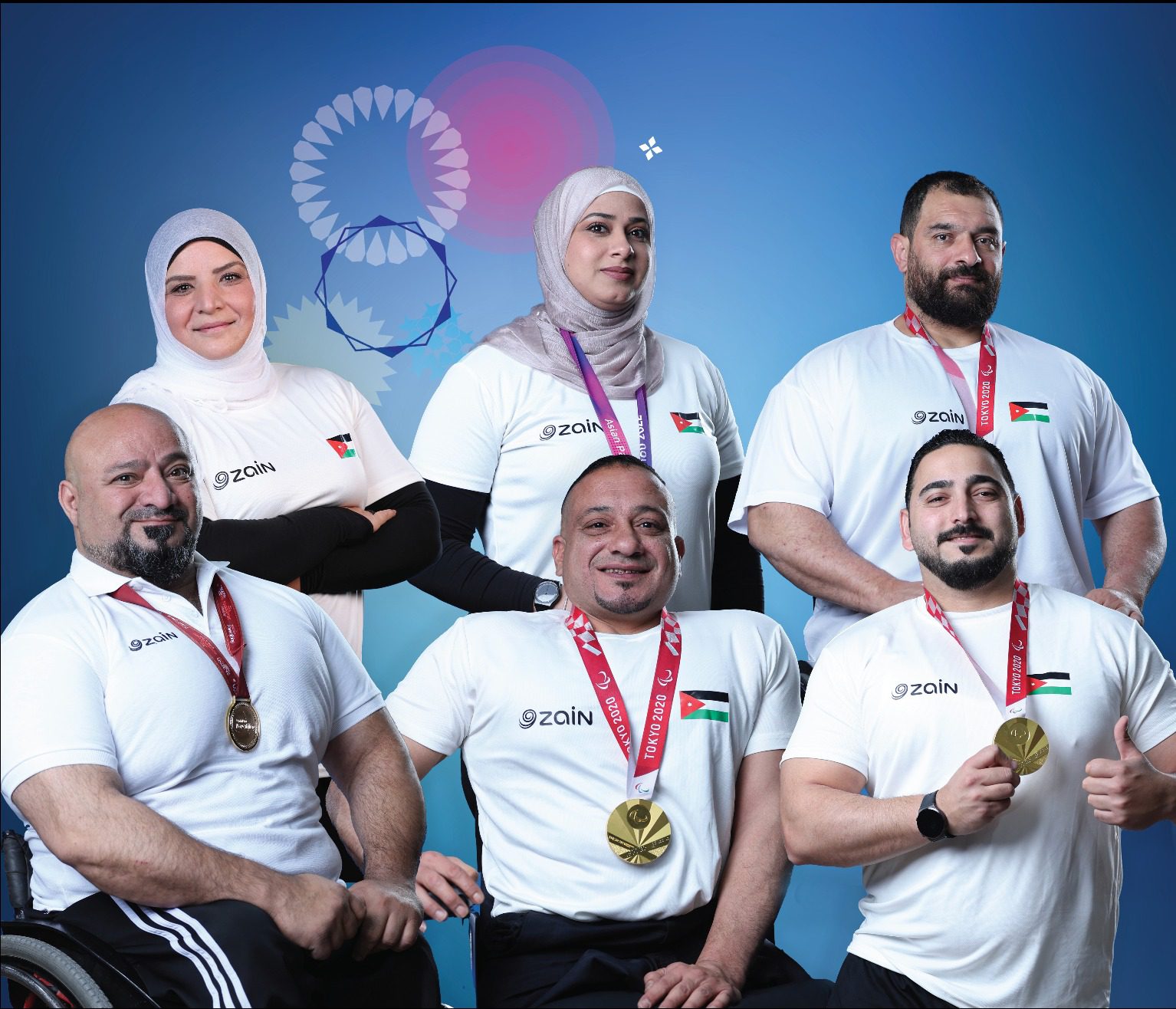 زين تواصل دعم أبطالها البارالمبيين وتهنئ بإنجاز التأهل لـ "باريس 2024"