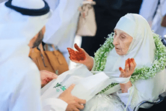 وصول أكبر حاجة إلى السعودية لأداء مناسك الحج