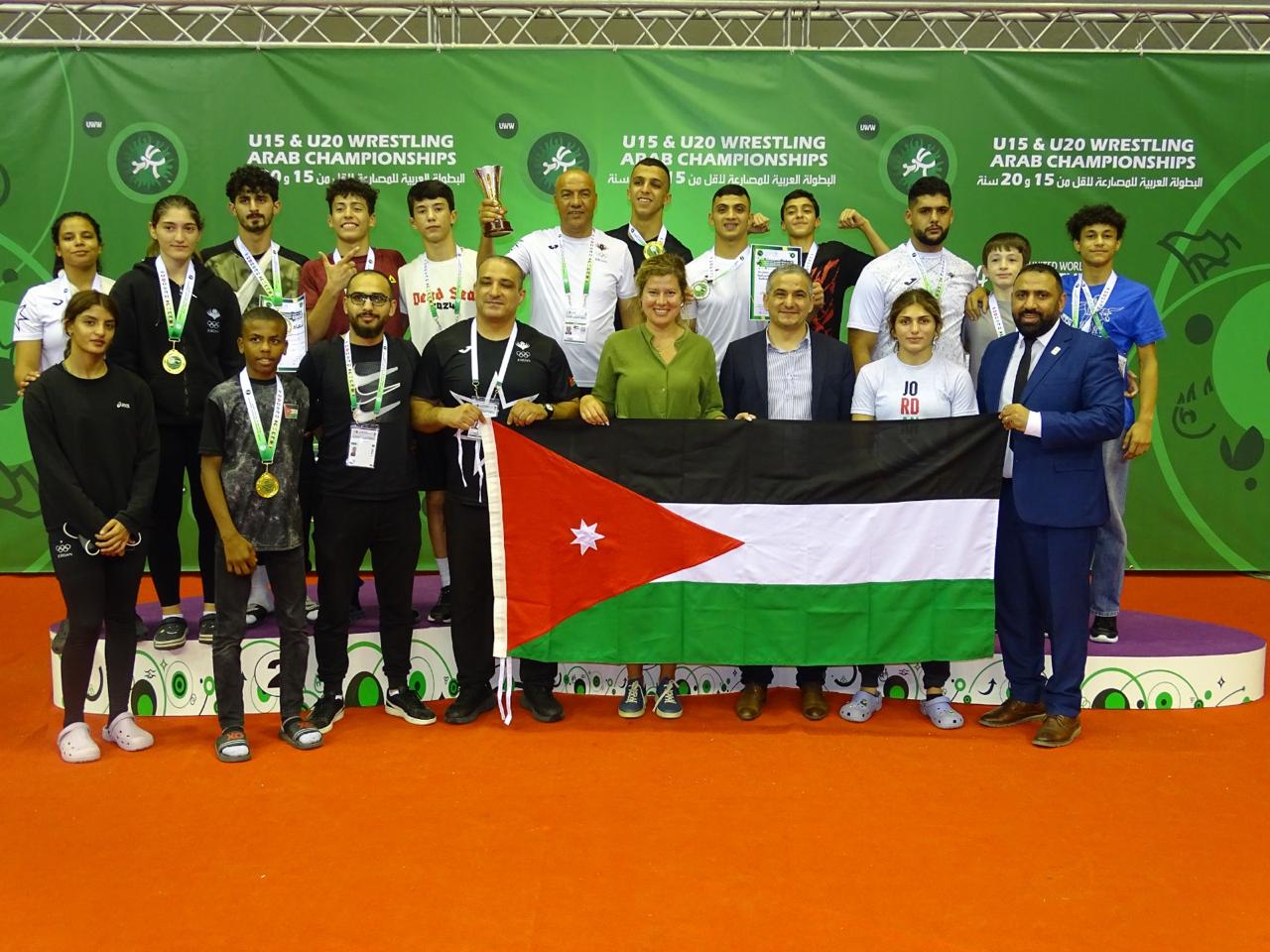 عاجل .. المنتخب الوطني للمصارعة يتوج بـ 17 ميدالية