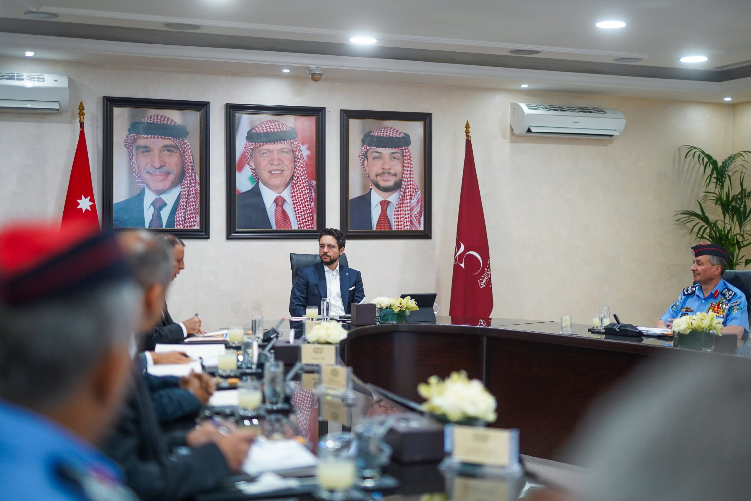 الأمير الحسين بن عبدالله يترأس اجتماعا للمجلس الأعلى للسلامة المرورية
