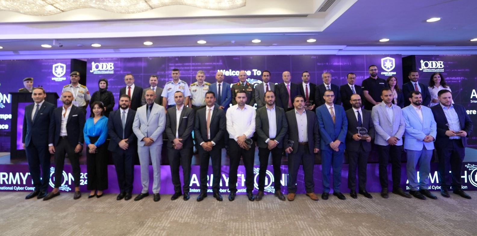 استمرار فعاليات المسابقة الدولية آرميثون 2024 لليوم الثاني
