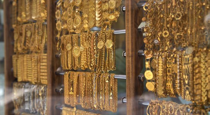 استقرار اسعار الذهب يوم السبت في الاردن