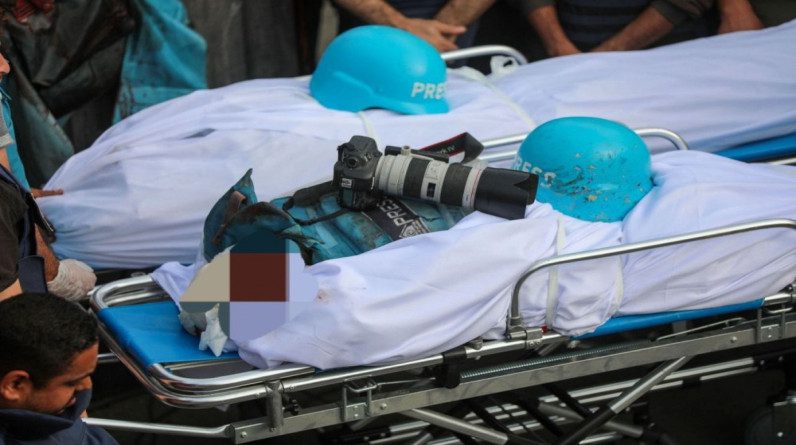 158 صحفياً استشهدوا في غزة منذ 7 أكتوبر
