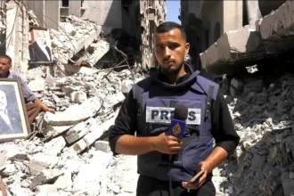 عاجل …استشهاد مراسل ومصورالجزيرة في غارة إسرائيلية على غزة