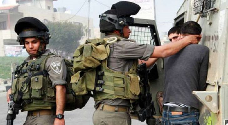 الجيش الاسرائيلي يعتقل 6 فلسطينيين شرقي جنين