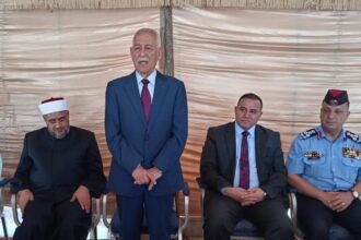 مندوبا عن الملك وولي العهد.. العيسوي يعزي قبيلة العدوان