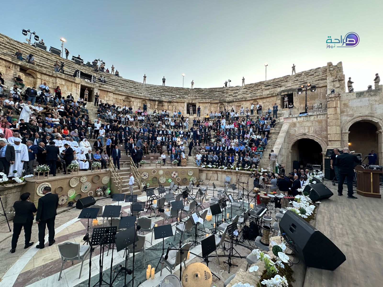 مهرجان جرش بدورته 38 ينطلق تحت شعار ويستمر الوعد مؤكداً التزامه بالهوية الثقافية والوطنية(صور و فيديو)