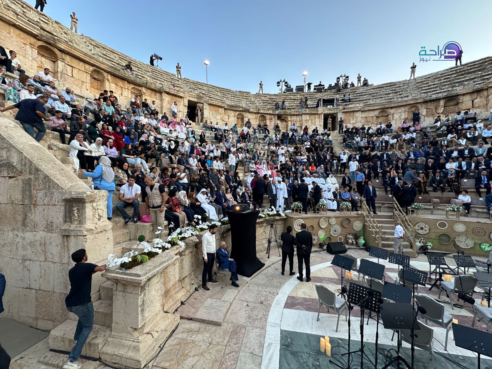 مهرجان جرش بدورته 38 ينطلق تحت شعار ويستمر الوعد مؤكداً التزامه بالهوية الثقافية والوطنية(صور و فيديو)
