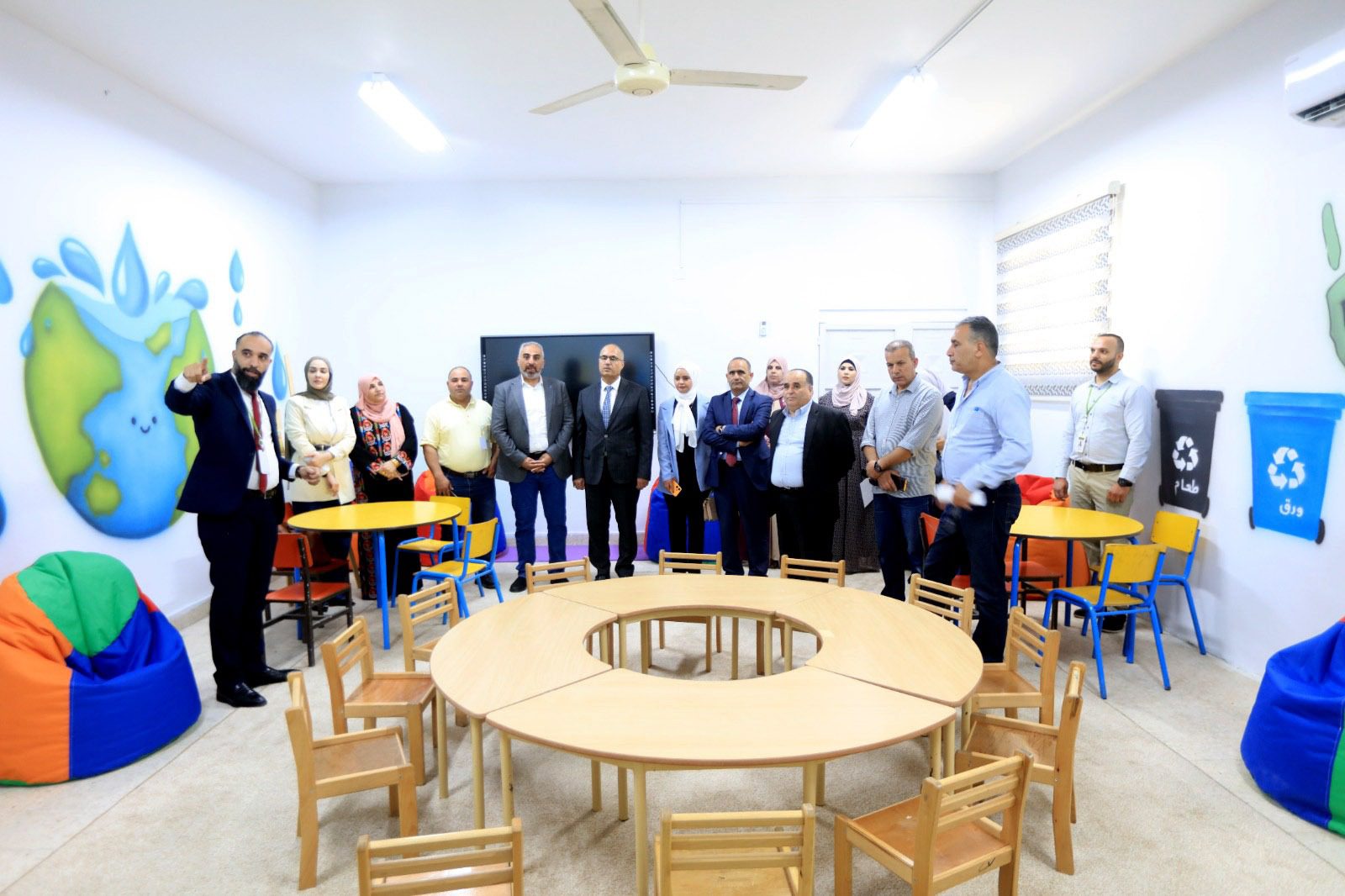 افتتاح اول نادي بيئي مدرسي في المفرق