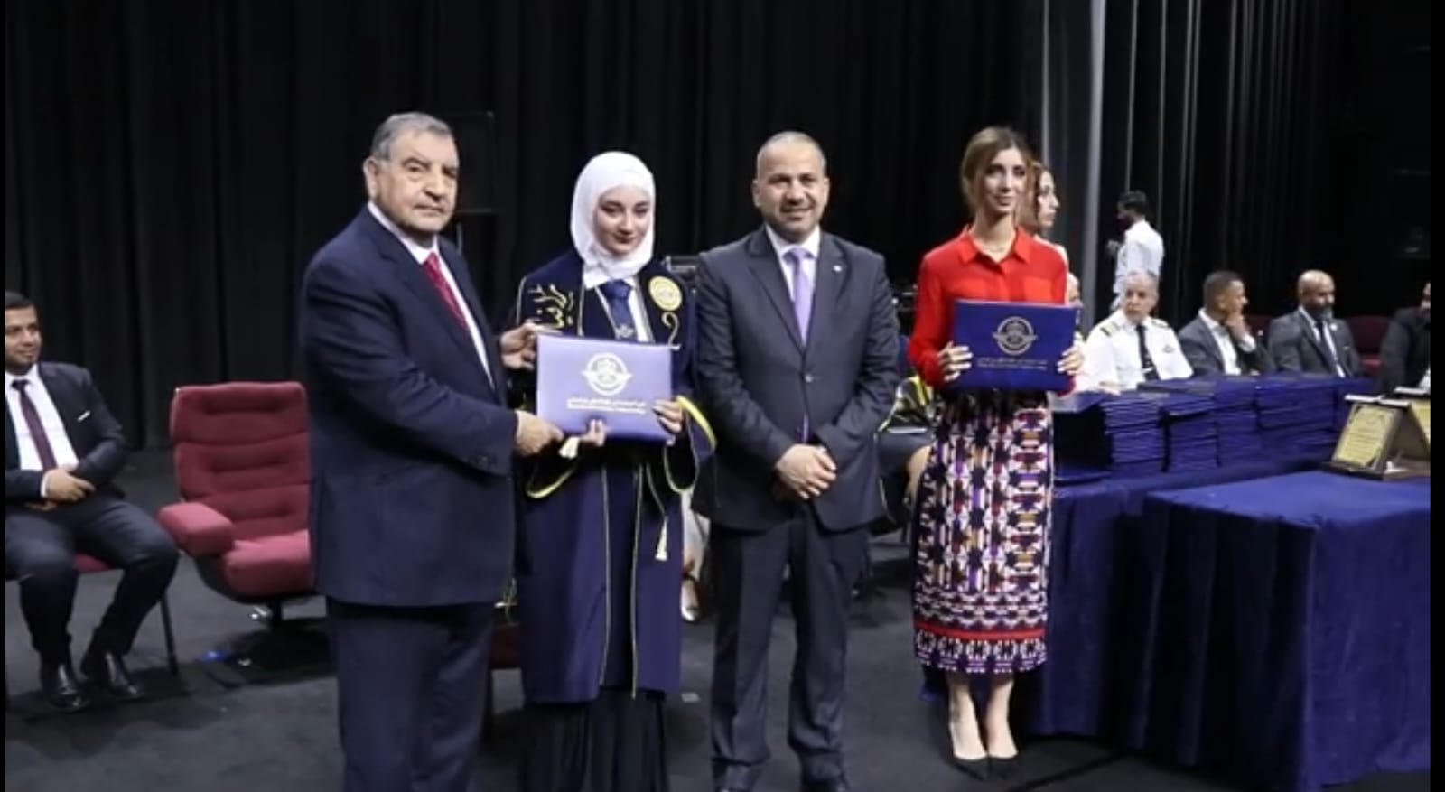 بالفيديو حفل تخريج كلية الملكة نور الفنية للطيران المدني
