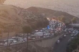 صافوط: ١٥ إصابة بتدهور حافلة ركاب