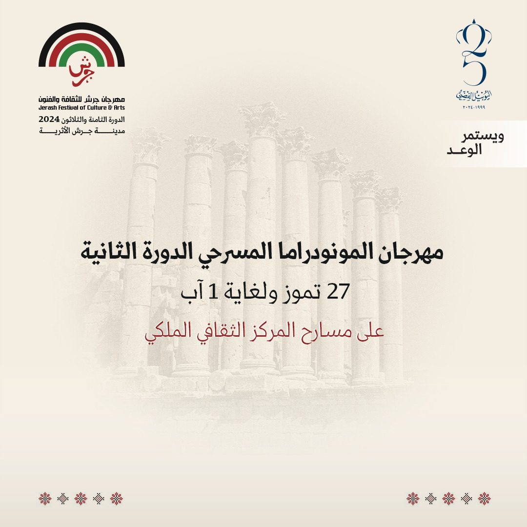ضمن فعاليات جرش 2024…”ادرينالين” تفتتح عروض مهرجان المونودراما في دورته الثانية