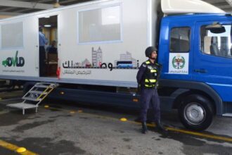 خدمات الترخيص المتنقل للمركبات في اربد ضمن مبادرة "بنوصلك"