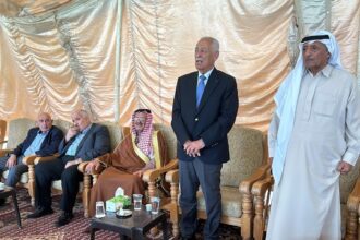 مندوبا عن الملك وولي العهد.... العيسوي يعزي عشائر العجارمة