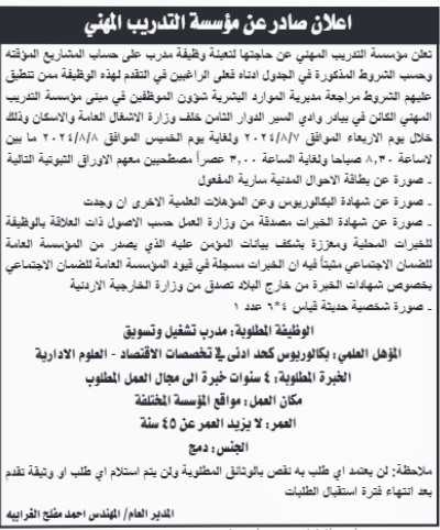 صورة حول : شواغر ومدعوون للتعيين في مؤسسات حكومية (أسماء) شواغر ومدعوون للتعيين في مؤسسات حكومية (أسماء)