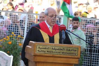 المحاسنة يرعى تخريج فوج الطفيلة التقنية التاسع عشر