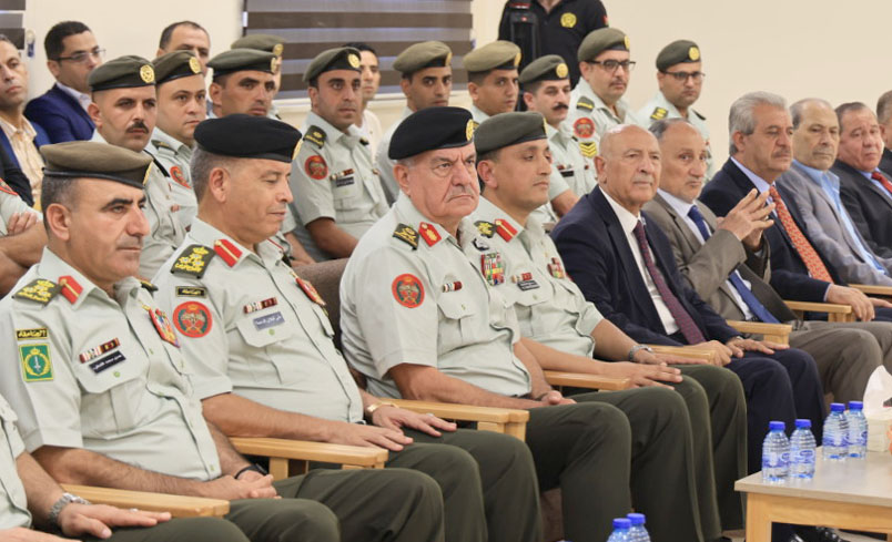 رئيس هيئة الأركان المشتركة يفتتح مدرسة كفر أبيل الثانوية للبنين في اربد