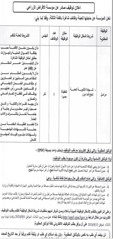 وظائف شــاغرة ومدعوون للتعيين - أسماء