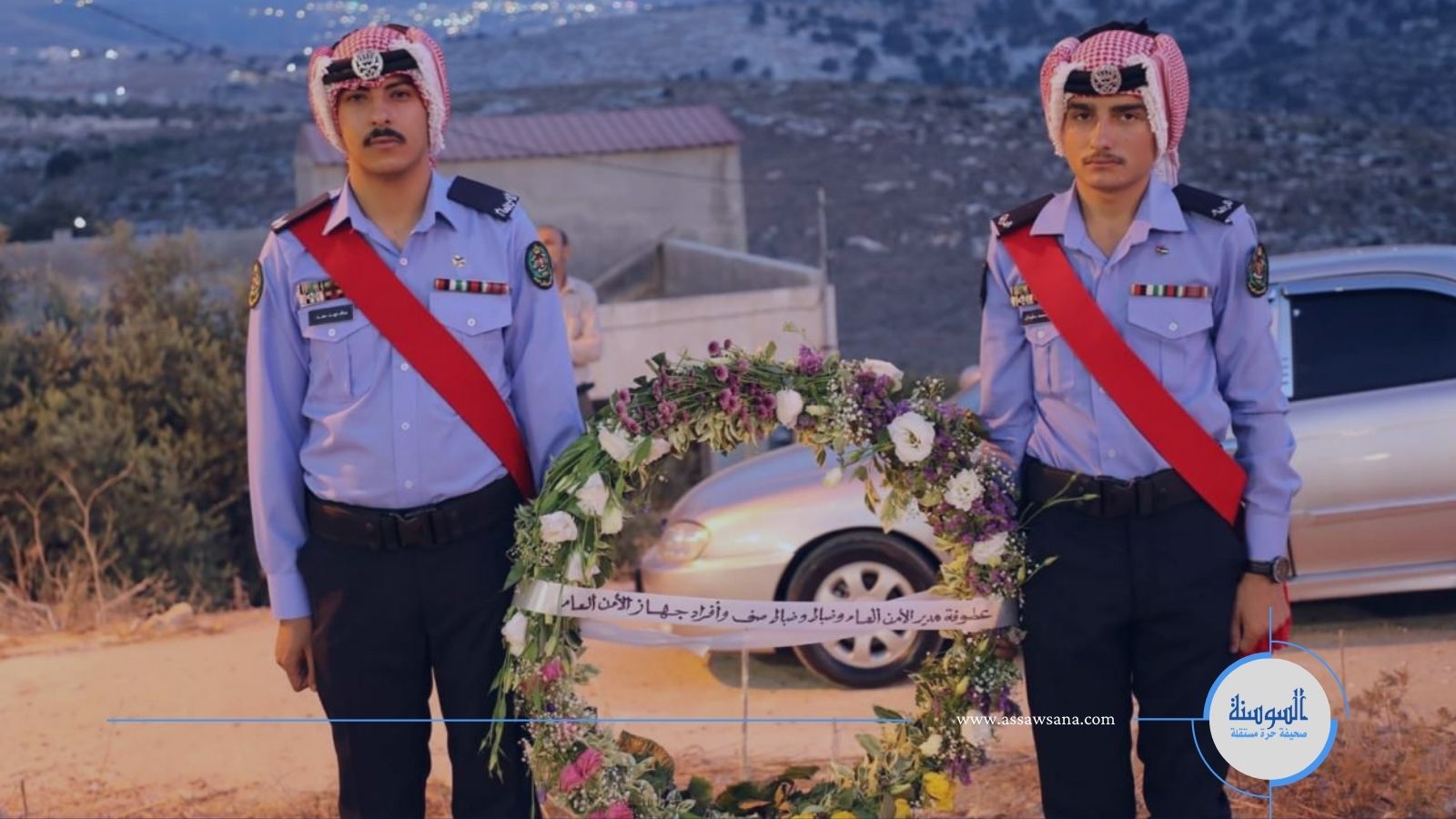 الآلاف المشاركين يشيعون جثمان الوكيل أبو عسكر في محافظة إربد